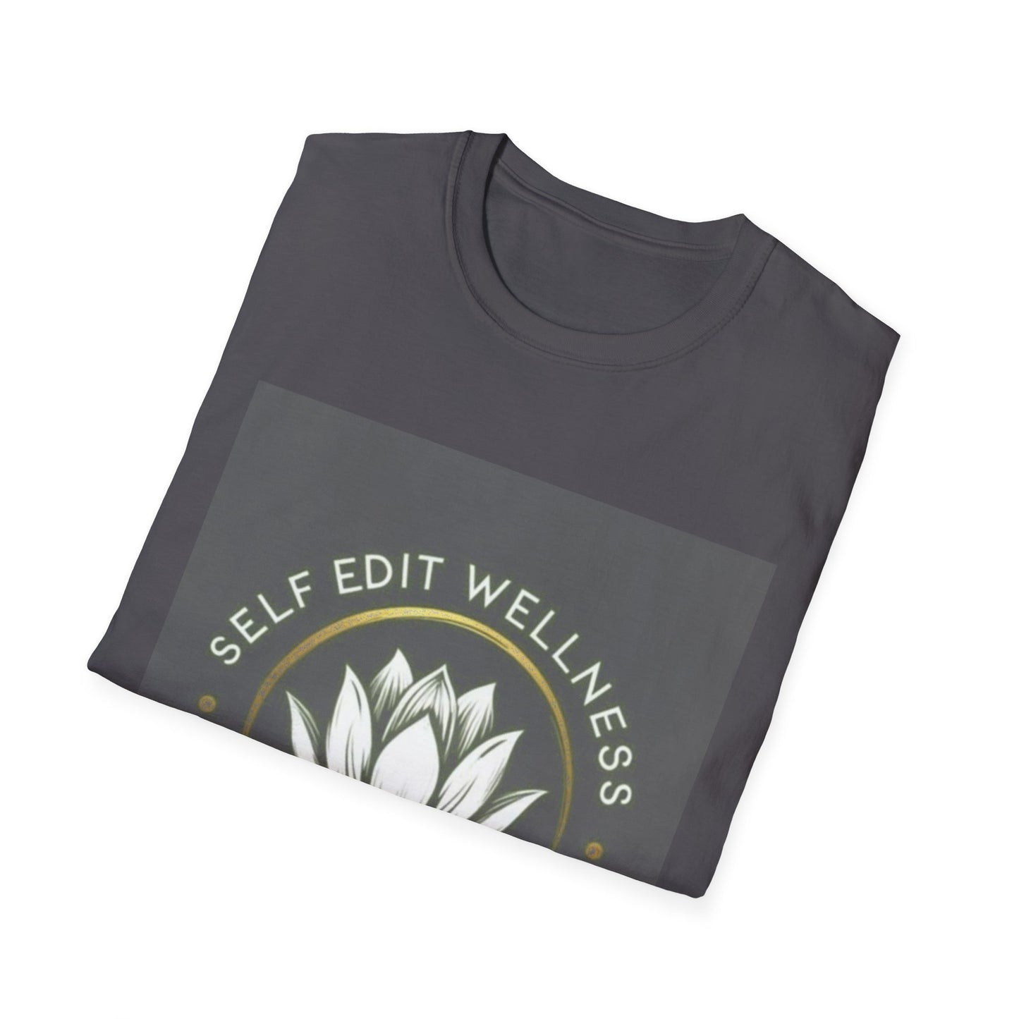 Lotus Wellness T-Shirt, Mindfulness Tee, Self-Care Shirt, Relaxation Apparel, Meditation Top, Gift for Wellness Enthusiasts