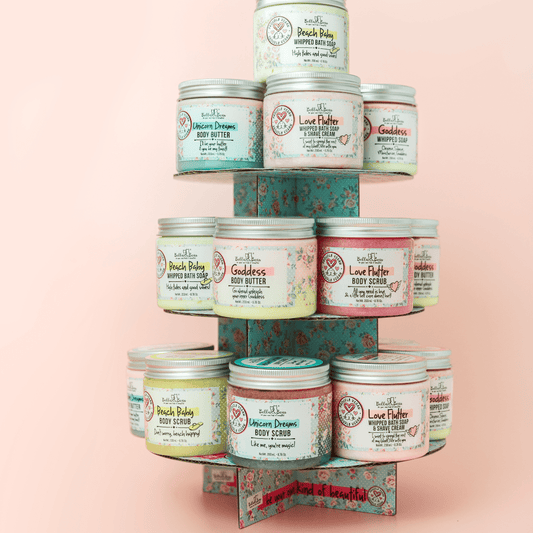 Bella & Bear 6.7oz Vegan & Cruelty Free Beach Baby Body Scrub