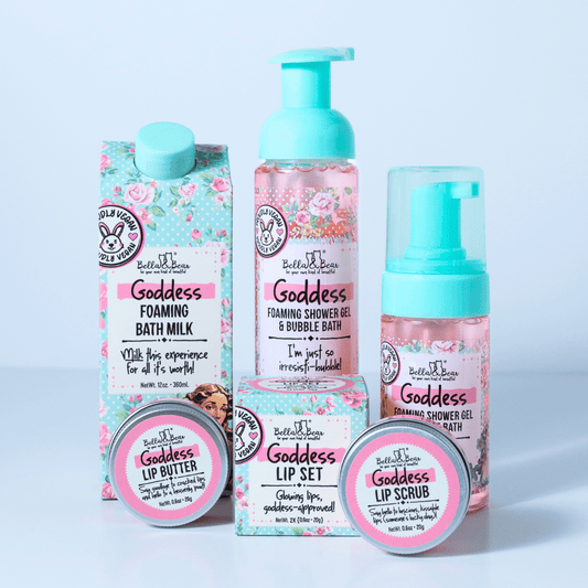 Bella & Bear Goddess Lip Set - Lip Scrub & LIp Butter