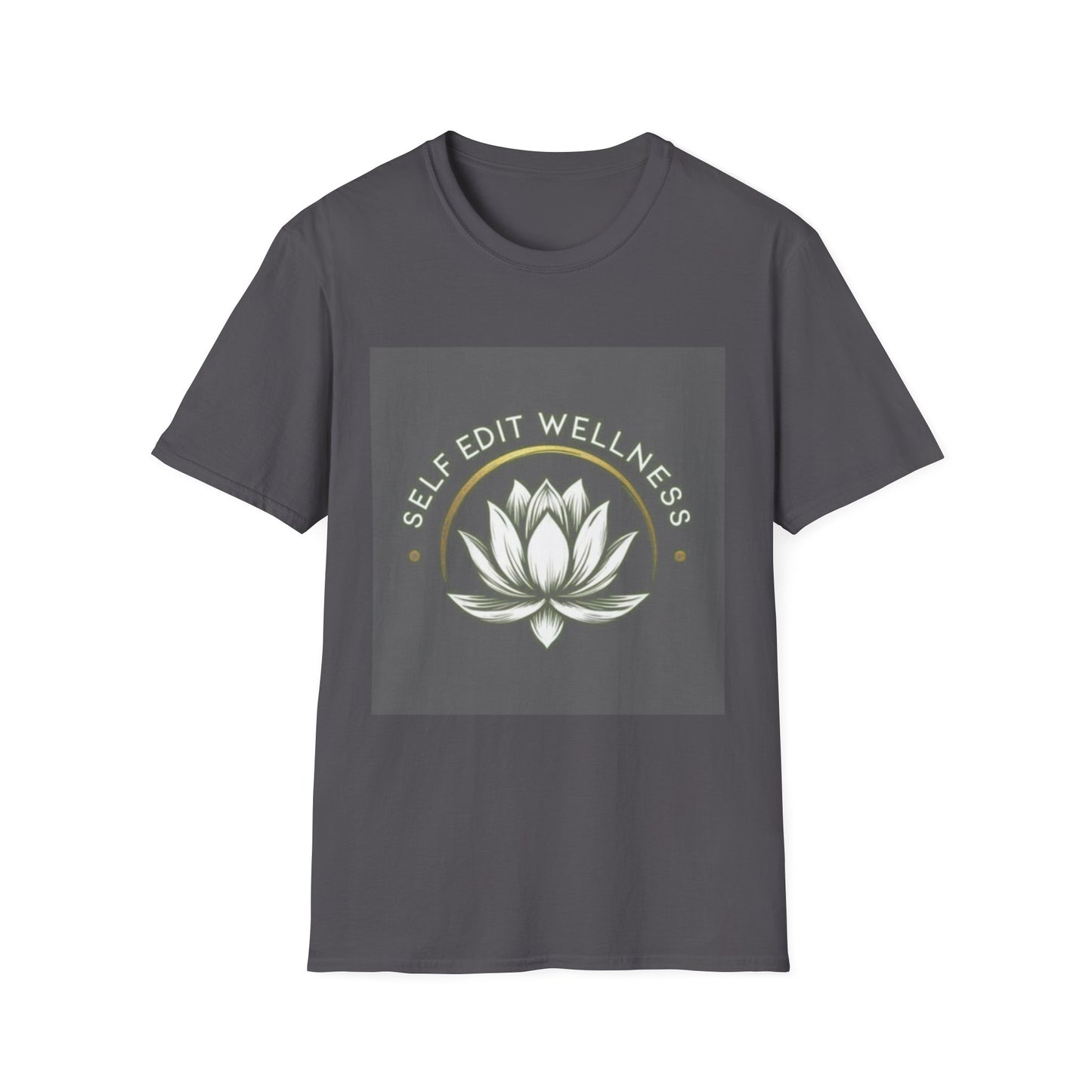 Lotus Wellness T-Shirt, Mindfulness Tee, Self-Care Shirt, Relaxation Apparel, Meditation Top, Gift for Wellness Enthusiasts