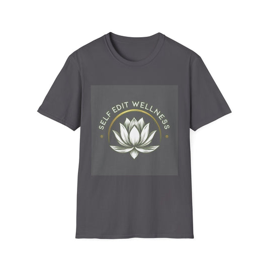 Lotus Wellness T-Shirt, Mindfulness Tee, Self-Care Shirt, Relaxation Apparel, Meditation Top, Gift for Wellness Enthusiasts