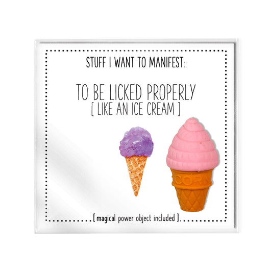 Stuff I Want To Manifest : To Be Licked Properly (Like an Ice-cream)