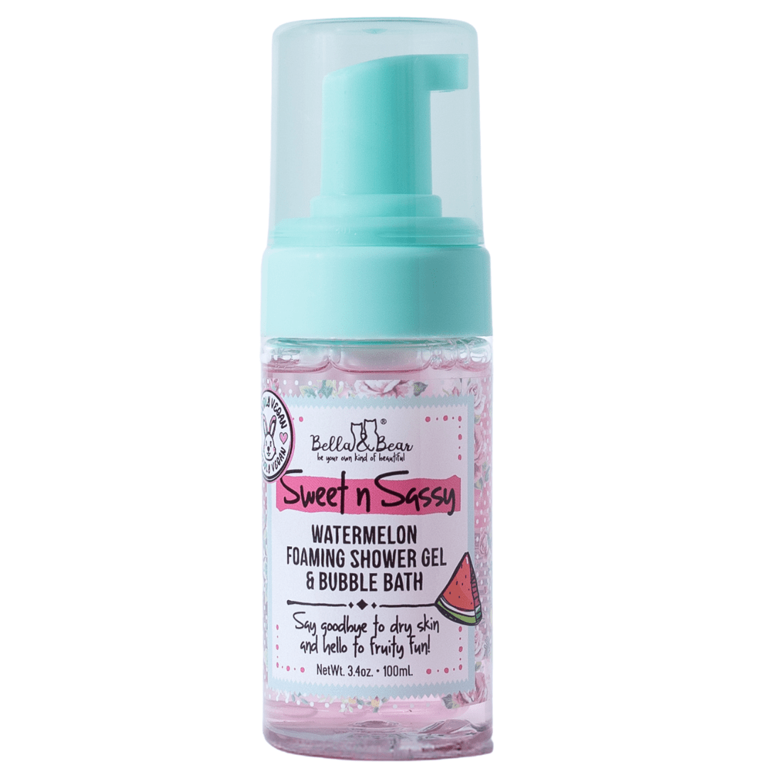 Bella & Bear Sweet 'n' Sassy Mini Foaming Shower Gel & Bubble Bath