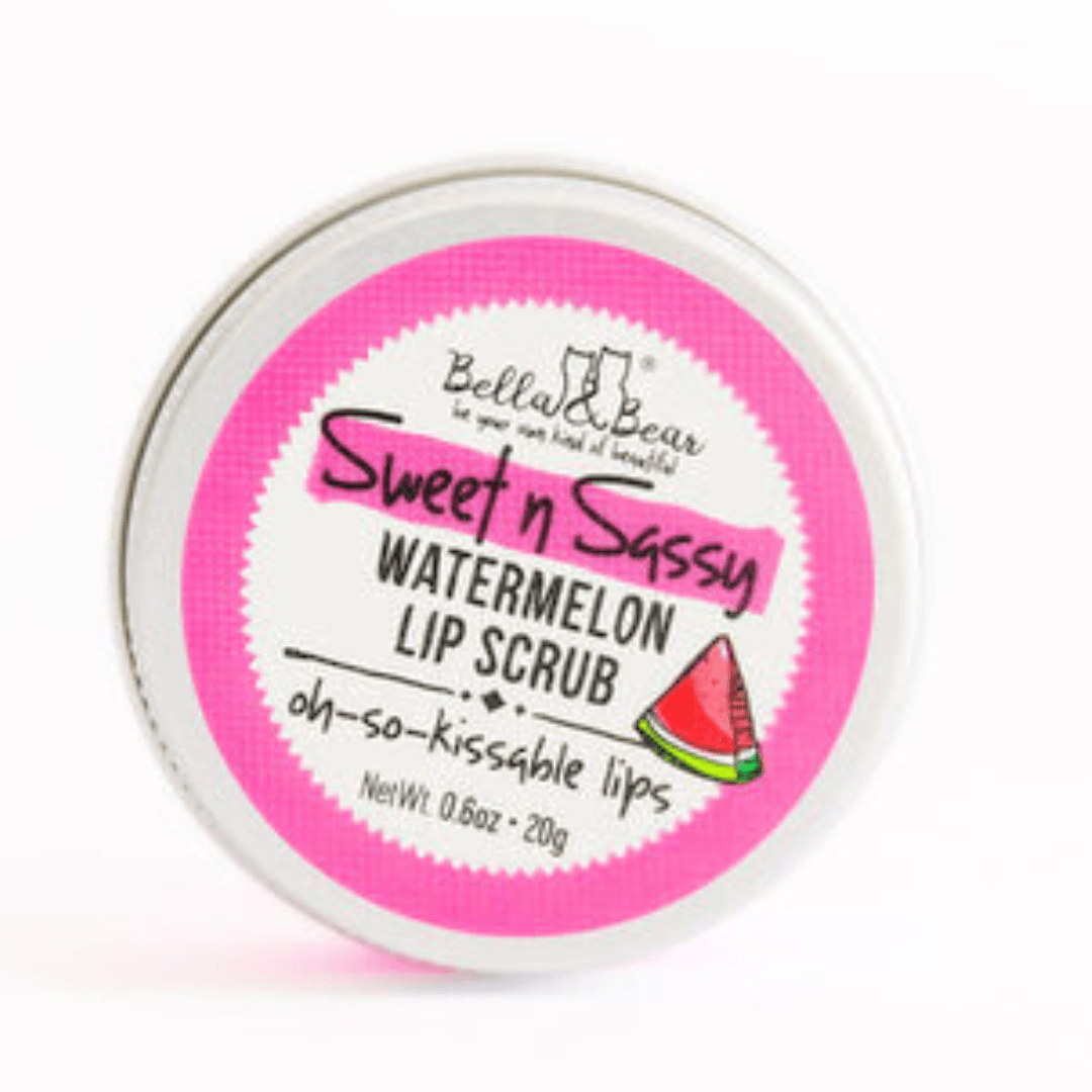 Sweet 'n' Bella & Bear Sassy Watermelon Lip Set - Lip Scrub & Lip Butter